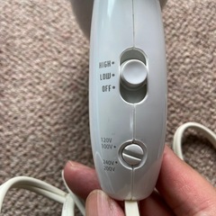 サンヨー　携帯ドライヤーの画像