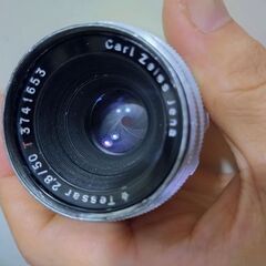 光学良品　Carl Zeiss Jena Tessar 2.8/50 Ｔ  M42マウント　分解清掃済の画像
