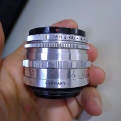 光学良品　Carl Zeiss Jena Tessar 2.8/50 Ｔ  M42マウント　分解清掃済の画像