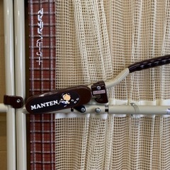 ★昭和・レトロ★マウンテン ベビーゲート 自在幅75cm〜100cm 高さ93cm 生後すぐ〜2歳頃の画像