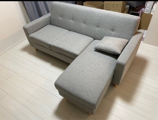 【受け渡し者決定しました。⠀】カウチソファ