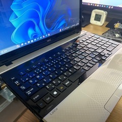 NEC ノートパソコン Windows11 CPU i7-3630QM メモリ16GB SSD 256GB+HDD1TB Blu-ray Office2021の画像