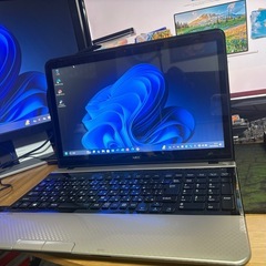 NEC ノートパソコン Windows11 CPU i7-3630QM メモリ16GB SSD 256GB+HDD1TB Blu-ray Office2021の画像