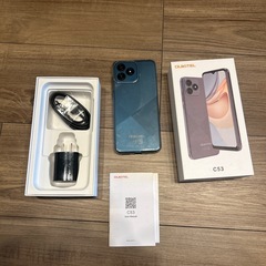 [2024 NEW スマホ] OUKITEL C53 SIMフリースマートフォン 本体 8GB RAM+64GB 1TB拡張可能 6.6インチHD+大画面 13MP+5MPカメラ 4300mAh 大容量バッテリー 4G デュアル SIMスマホ Android 14.0 顔認証･指紋認証 OTG GPS対応 技適認証済 グローバルバージョンの画像