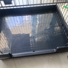 【石垣市】美品ミニキャットケージ 2段 ハンモック付き🐈の画像