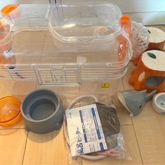 すぐ飼えるハムスター用品一式まとめの画像