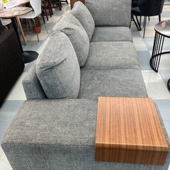 ★お値下げいたしました★MARUICHI SELLING/マルイチ セーリング★270cm特大3人掛けソファ★定価500,000円★made in Japan★フェザークッション★イス★ソファーの画像