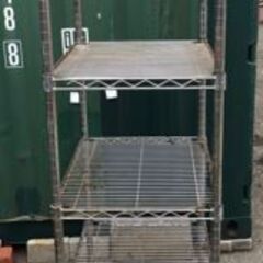 JM20278K)★大特価★ 収納棚/スチールラック＜幅：約60cm 高さ：約180cm 奥行：約46cm＞中古品【取りに来られる方限定】　 の画像