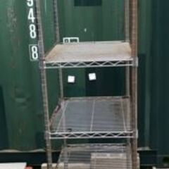 JM20278K)★大特価★ 収納棚/スチールラック＜幅：約60cm 高さ：約180cm 奥行：約46cm＞中古品【取りに来られる方限定】　 の画像