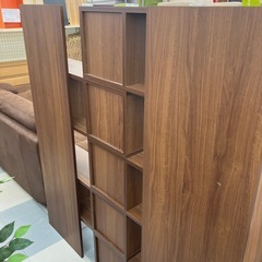 ★春日市★定価35,000円★スライド式　伸び縮みするシェルフ　本棚　フリーラック　収納棚★おしゃれ★インテリアに★の画像