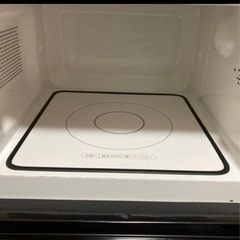 【美品】電子レンジ　ハイアール　2017年製の画像