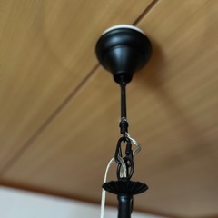 アイアンシャンデリア　3灯の画像