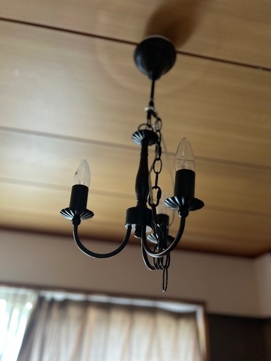アイアンシャンデリア　3灯