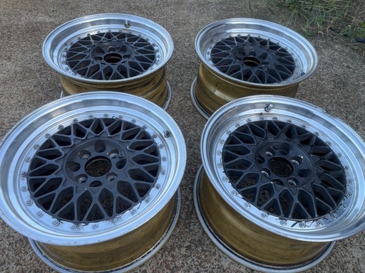 16インチ4穴1008J メッシュホイール深リム4本セット (Mic) 燕三条の