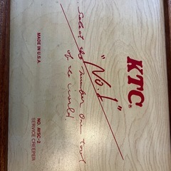 自動車修理に使用するKTCクリーパー　寝板の画像