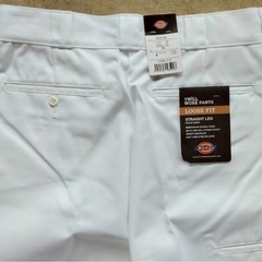 新品未使用‼️Dickies ディッキーズ　ホワイト の画像