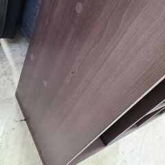 J1520　【リユースのサカイ柏店】　スライド本棚　ダークブラウン　クリーニング済みの画像