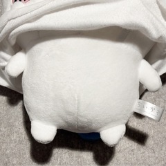 ちいかわハチワレ ぬいぐるみ おばけシーツ 約30cmの画像