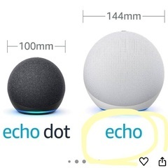 【美品】Echo第4世代 with Alexa アレクサ (箱あり)の画像