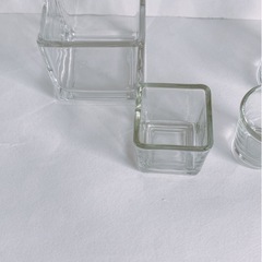 キャンドル瓶　ハンドメイド容器　ハンドメイド瓶　4個セットの画像