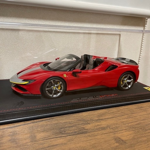 新品未開封】BBR フェラーリ 1/18 SF90 Spider 40台限定 (エコ