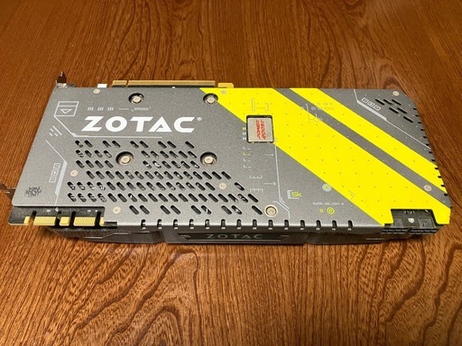 ZOTAC GeForce GTX 1080 8GB グラフィックボード　パワーブースト