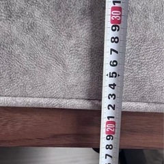 【中古品】2人掛けソファ　スムース生地の画像