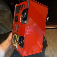 トミカ消防車収納ボックスの画像