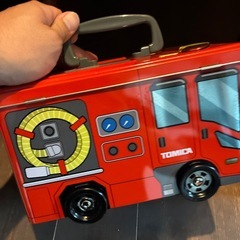 トミカ消防車収納ボックスの画像