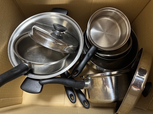 アムウェイ　フライパン一式