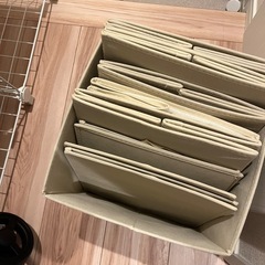 組み立て収納棚　BOXの画像