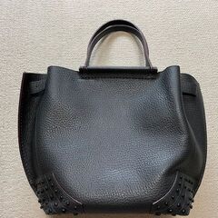 ★USED美品★TOD'S トッズ レザー トートバッグ 巾着ケース付きの画像