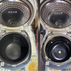 東芝炊飯ジャーRC-18FD(SS)一升炊きの画像