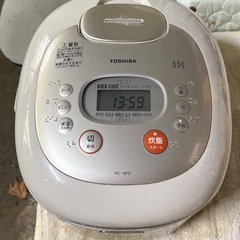 東芝炊飯ジャーRC-18FD(SS)一升炊きの画像