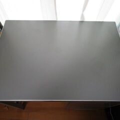 スチール製事務机　片袖　幅91㎝ あげますの画像