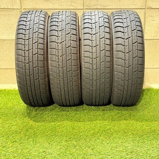 【決まりました】155/65R14 75Q 交換工賃込み　トーヨー　スタッドレスタイヤ　4本　軽自動車用