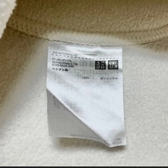 【美品】UNIQLO  フリース　プルオーバー　の画像