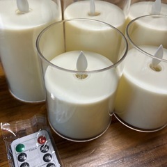 キャンドルライト　リモコン付きの画像