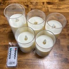 キャンドルライト　リモコン付きの画像