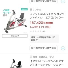 【早い者勝ち】リカンベントバイク YRB-3300NLの画像