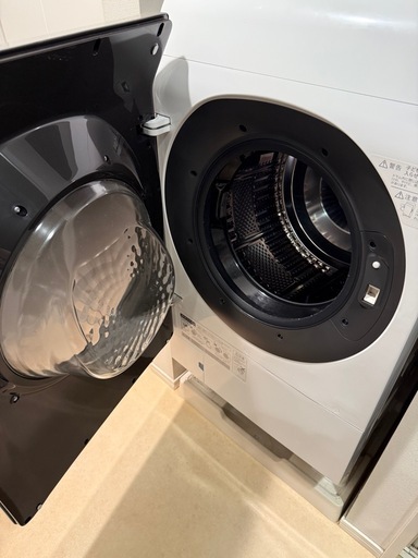 【最終値下げ】SHARP ドラム式洗濯乾燥機　2022年製 ES-WS14-TL 2022年製 SHARP ES-WS14-TL ブラウン系 [ドラム式洗濯乾燥機