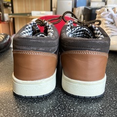 A2509-279 WORLD BALANCE スニーカー 25.5cm キャメル キズ汚れ有り の画像