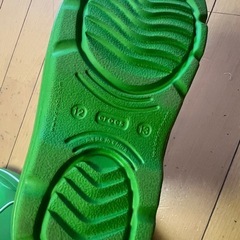 美品 クロックス18.5 長靴の画像