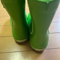 美品 クロックス18.5 長靴の画像
