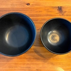 ニトリお茶碗　2個の画像