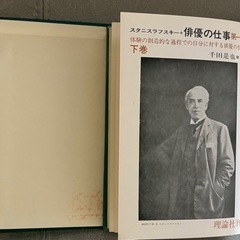 俳優の仕事1〜4巻　スタニスラフスキー著　千田是也訳の画像
