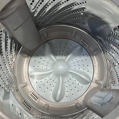 ジモティー割引🏷️【ジャングルジャングル岸和田和泉インター店】洗濯機 エディオン ANG-WM-B70-W 2020年製 7kg 縦型全自動 レトロ 家電 和泉市 堺市 岸和田市 泉大津市 高石市 泉北郡熊取町の画像