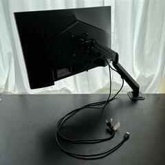PCディスプレイ acer 27インチ アーム付き 購入時34,980円の画像