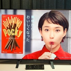 SONY BRAVIA 2014年製 49V型 4K液晶テレビ KD-49X8500B 地デジ BS CS YouTube Prime Video ◎の画像