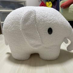 ゾウのぬいぐるみ。　未使用の画像